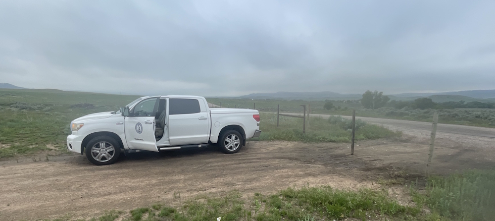 Truck at the Gate