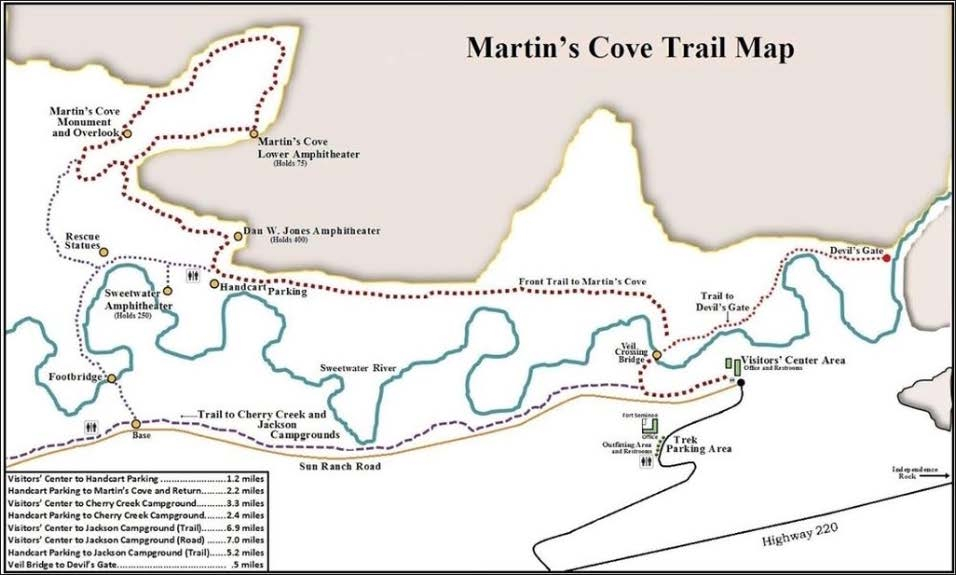 Martin's Cove Map
