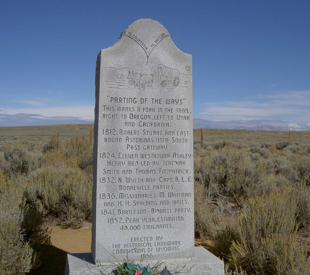 False Parting of the Ways Marker