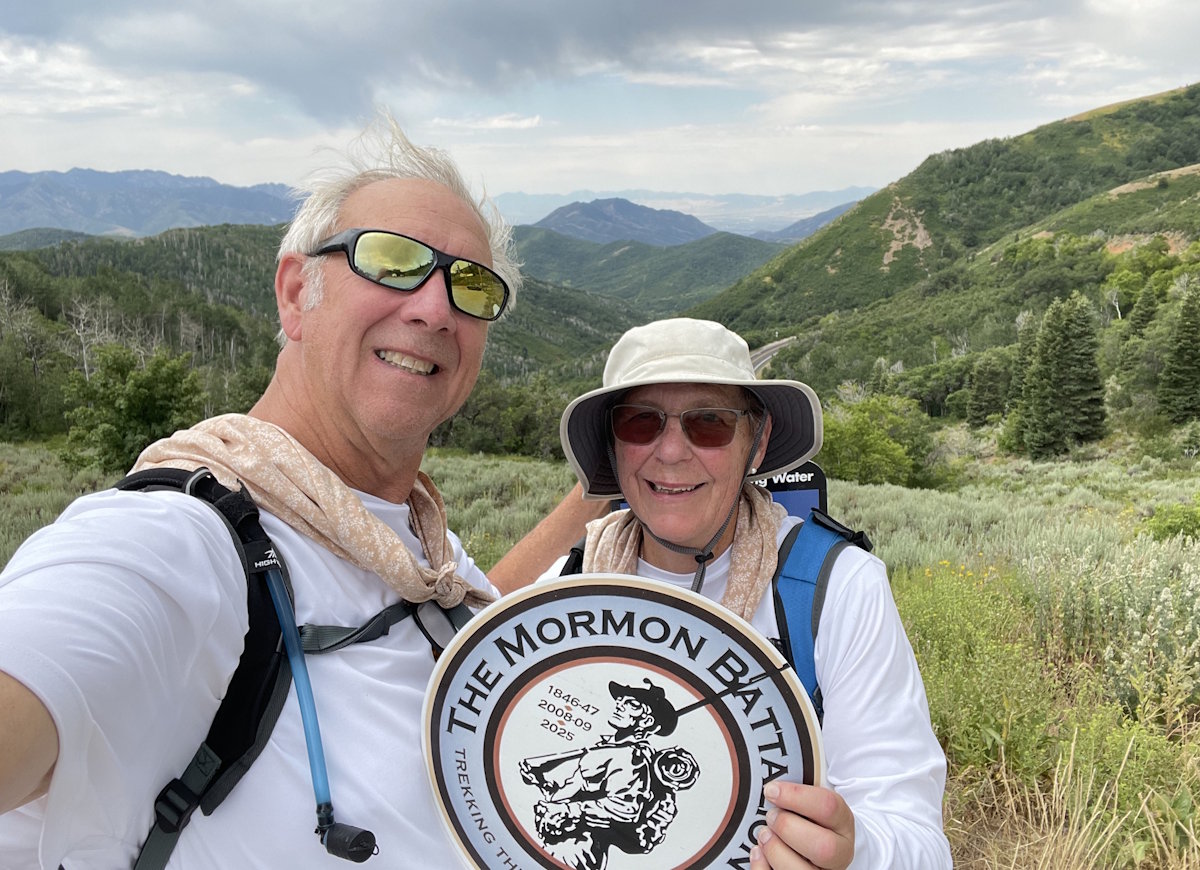 Kevin & Denny on Big Mountain Pass
