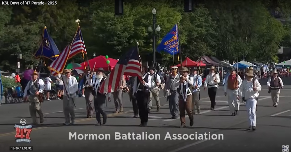 Color guard Days of '47 Parade 2025