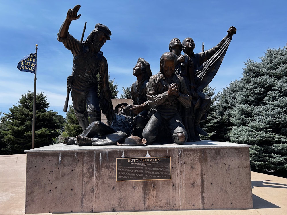 Duty Triumphs Statue